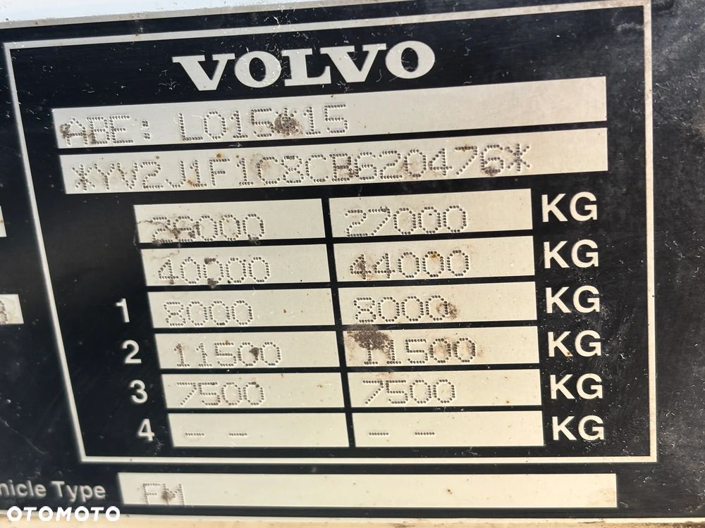 Volvo FMX 6x2R hakowiec MEILLER RK2067 udzwig 20000kg , z platformą do przewozu maszyn , pojazdów lub ładunków, - 39