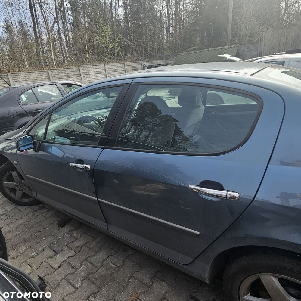 DRZWI / PRZÓD TYŁ PRAWE LEWE / PEUGEOT 407 (2004r), kod lak: EZWD - 2