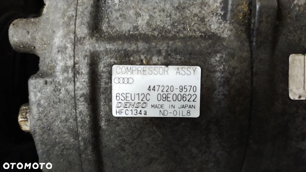 AUDI KOMPRESOR SPRĘŻARKA KLIMATYZACJI  09E00622 - 2