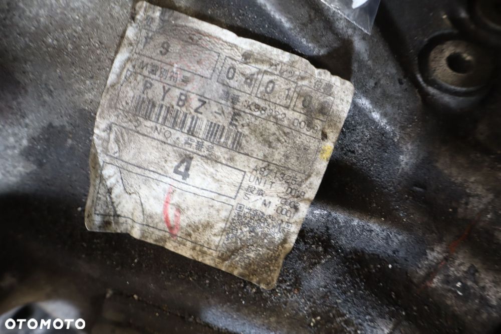 SKRZYNIA BIEGÓW 6 BIEGOWA TOYOTA AURIS I 2.0D4D PYBZ-E - 6