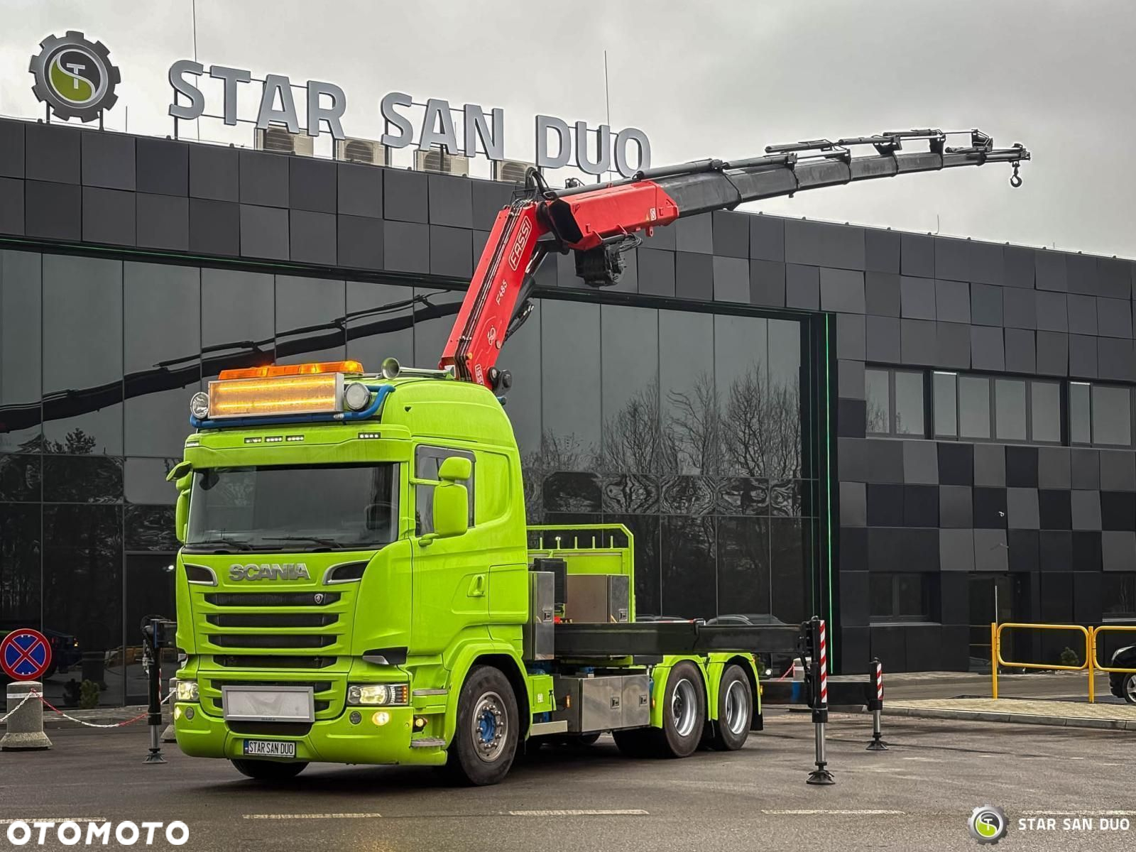 Scania R520 6x2 Fassi F485 HDS Żuraw Wciągarka Euro 6 - 2