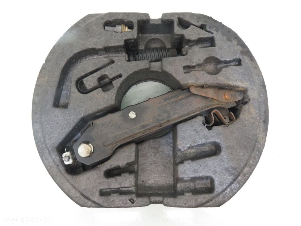 ZESTAW KOŁA ZAPASOWEGO AUDI A3 (8P1) 1K0012115F 1K0011031L 1K0803899F - 1