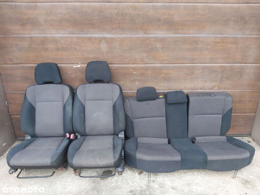 Subaru Forester II SG fotel przód lewy prawy tył kanapa Komplet - 14