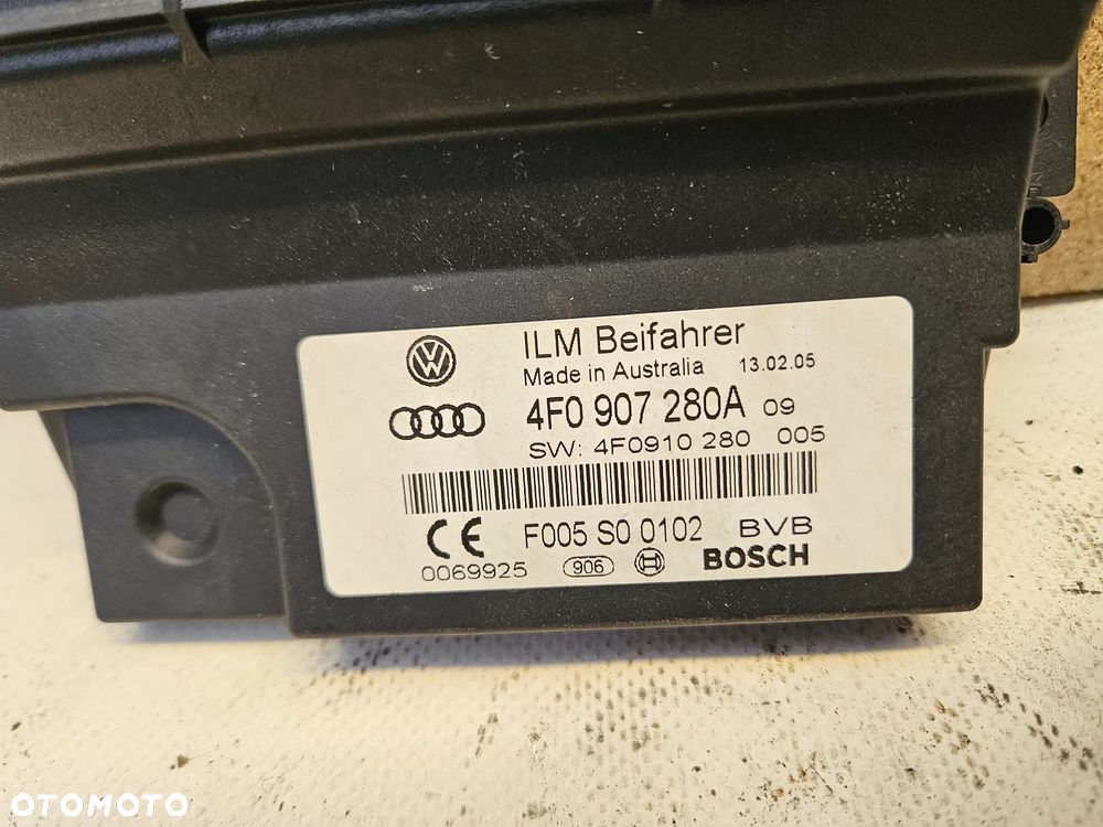 AUDI A6 C6 Sterownik Zasilania Moduł Mocy 4F0907280A - 1