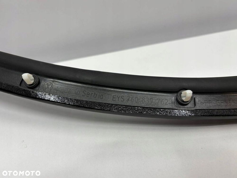 Volkswagen VW Touareg III 760 uszczelka drzwi prawa tył tylna 760839762 - 6