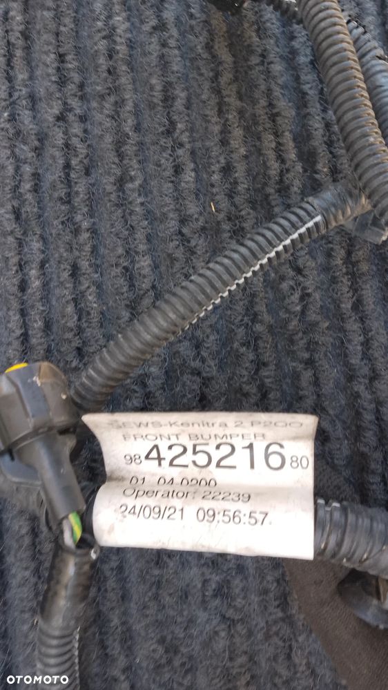 Opel Mokka II B 2022 WIĄZKA INSTALACJA ZDERZAKA PDC PRZÓD 9842521680 - 5