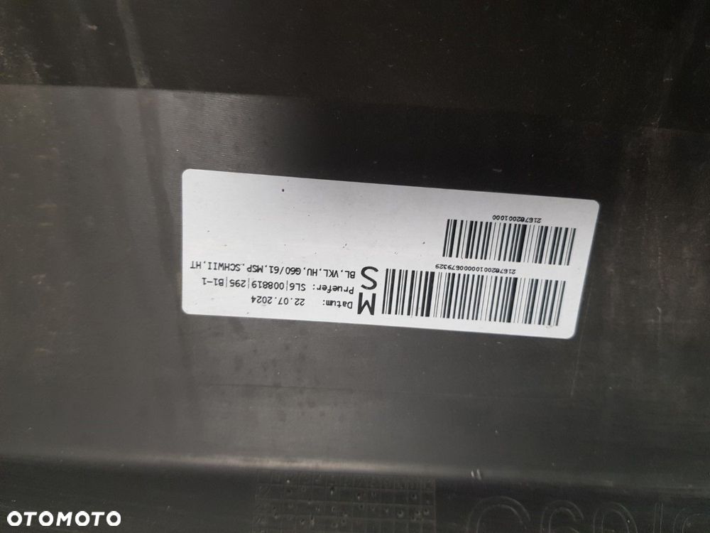 BARDZO ŁADNY ZDERZAK SPOILER TYLNY TYŁ BMW 5 KOMBI M-PAKIET G61 23-25 8084715 6xPDC - 10