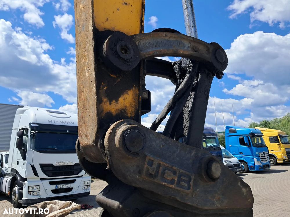 JCB 57 C-1 MINIEXCAVATOR SENILE CAUCIUC CUPA ULTIMAX SI PICON TECNA - 11