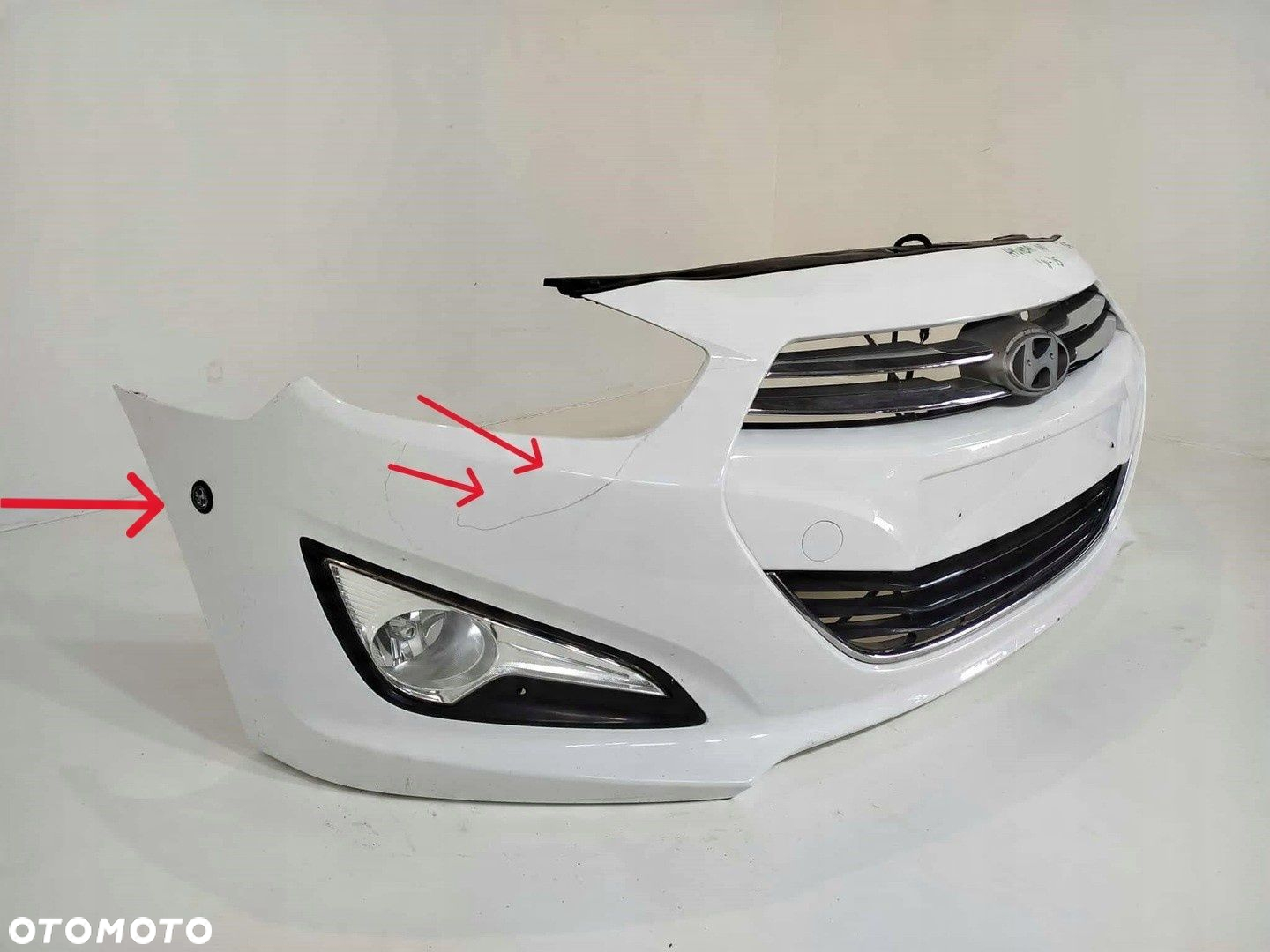 ZDERZAK PRZEDNI GRILL HYUNDAI I40 11-15 - 4