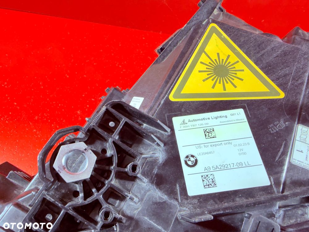 LAMPA LEWA BMW X3 G01 X4 G02 LIFT LCI FULL LED LASER BDB EUROPA 5A29217 - 6