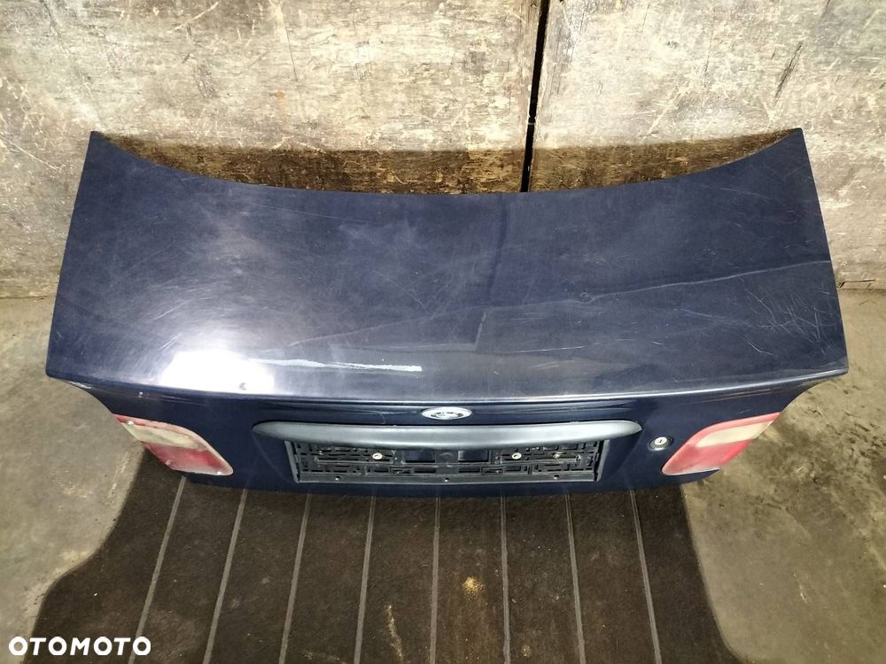 KOMPLETNY TYŁ KLAPA BAGAŻNIKA ZDERZAK TYŁ LAMPY BMW E46 263/5 DUNKELBLAU - 11