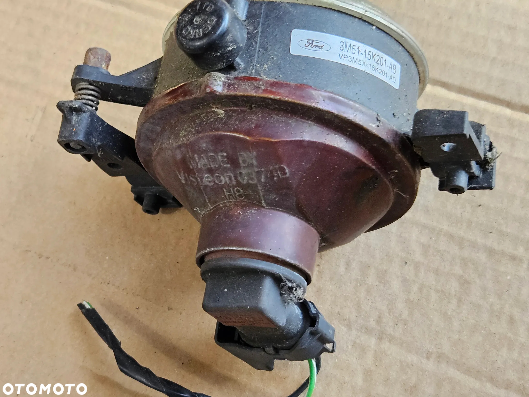Ford Focus II MK2 lampa halogen prawy 3M51 15K201 AB - 2