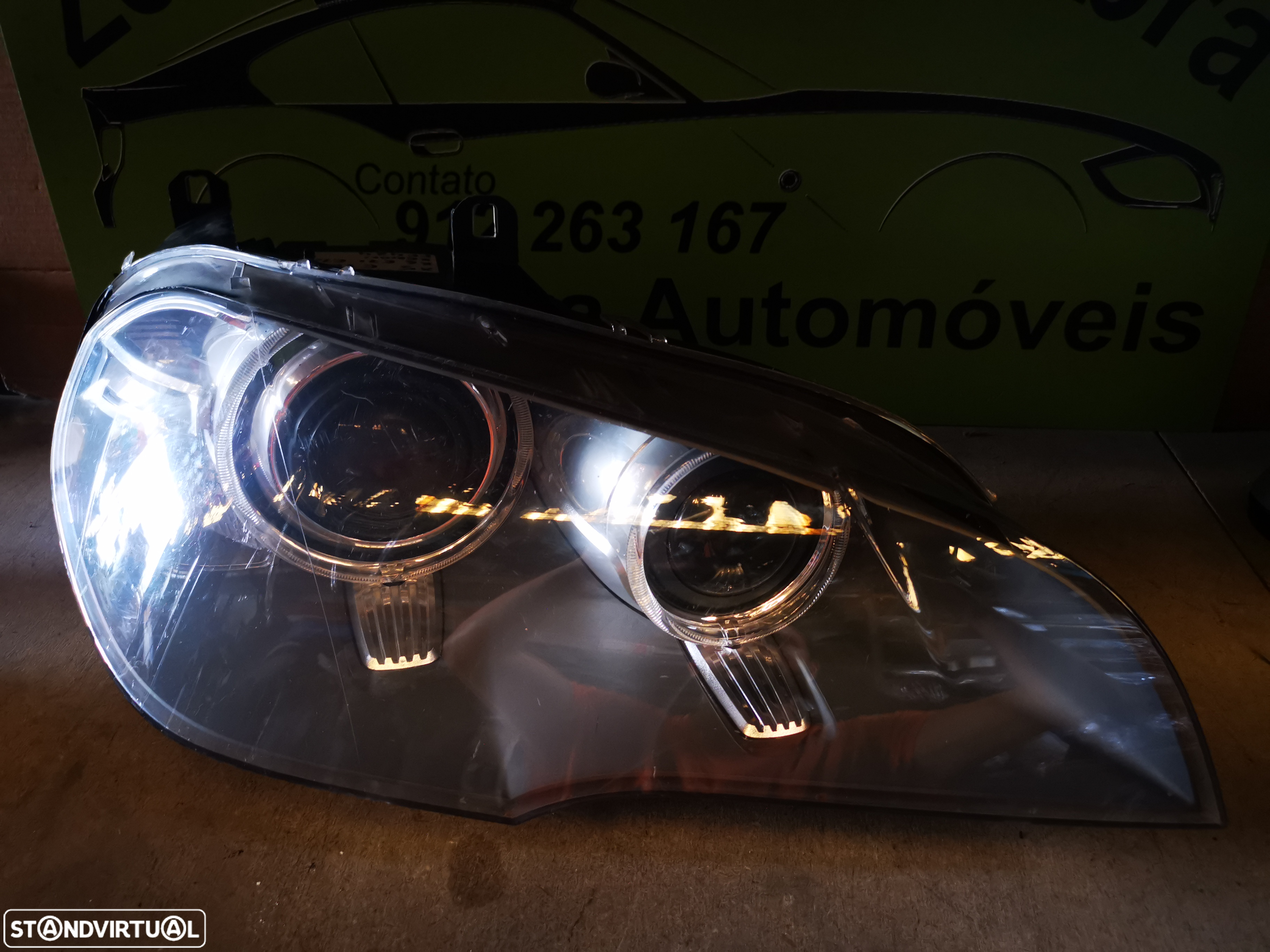 BMW X5 E70 / X6 E71 E72 FAROL XENON DIREITO - FF424 - 4