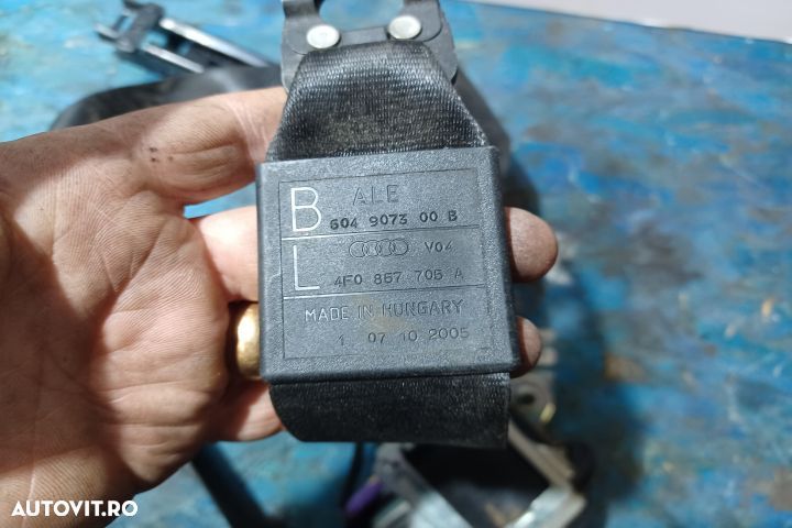 Centura siguranta fata stanga 605405300 4F0857705A 604907300B Audi A6 - 3