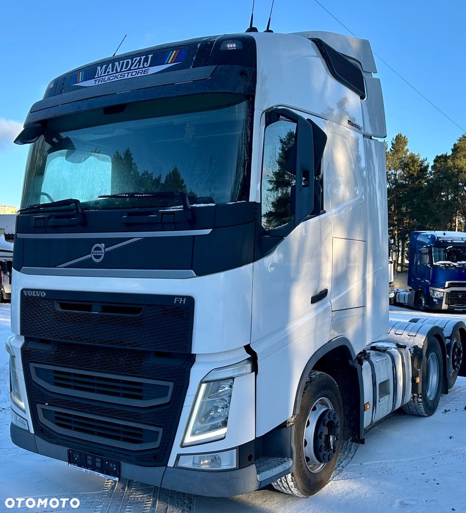 Volvo FH460 6x2 GLOB XL AUTOMAT OŚ PODNOSZONA 2xALUTANK SKÓRA LODÓWKA EURO 6 2014