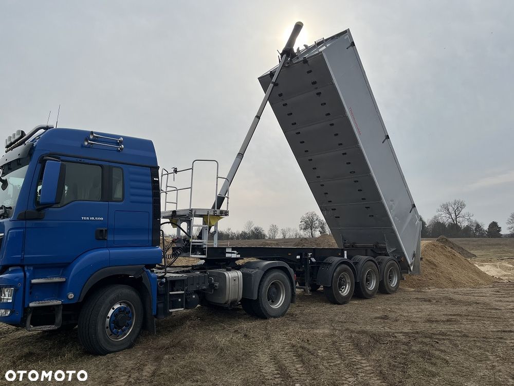 Langendorf SKA 24/30 30m3 import Niemcy naczepa wywrotka żwirówka thermo - 7