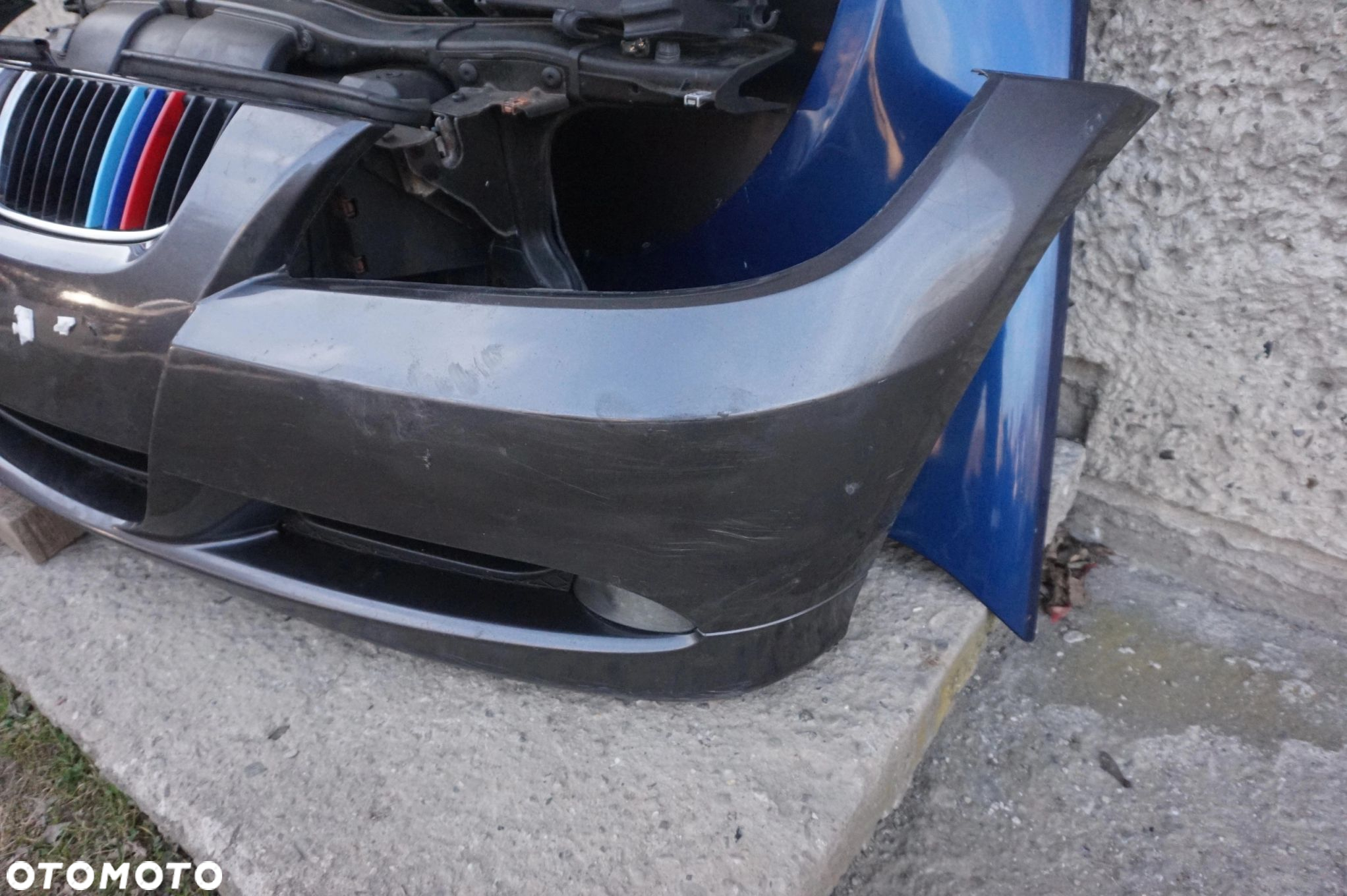 ZDERZAK MASKA BŁOTNIK KOMPLETNY PRZÓD BMW 3 E90 E91 - 4