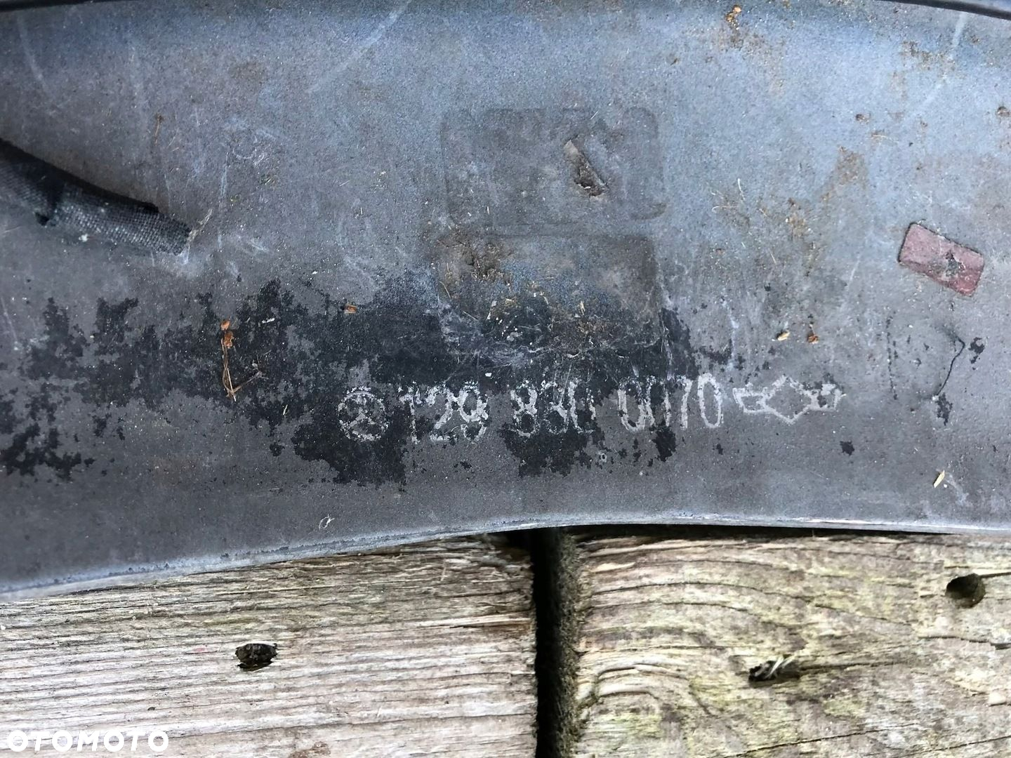 ZDERZAK PRZÓD PRZEDNI MERCEDES SL R129 W129 1989- 1298800070 ORYGINAŁ CAŁY - 9