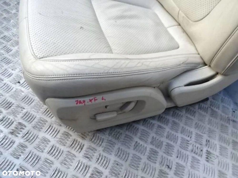 fotele, kanapy skóra kpl. jaguar xf x250 08r. anglik - 5
