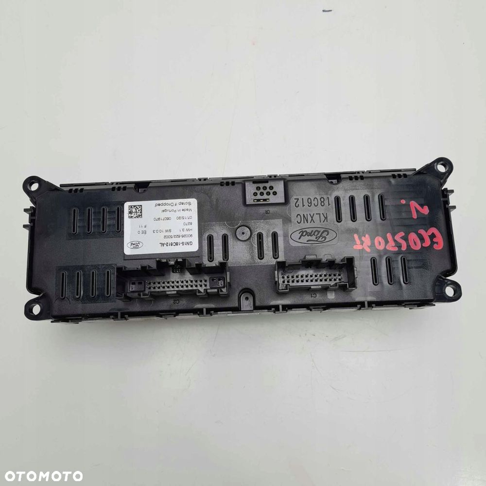 ford ecosport ii lift panel sterowania nawiewu klimatyzacji - 2