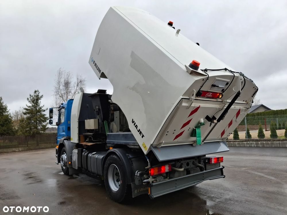 Mercedes-Benz Axor 1829 Zamiatarka FAUN Viajet 2010r EUnited PM10 Karcher Przebieg 76 Tyś KM Euro 5 - 9