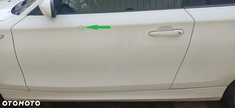 DRZWI LEWE PRAWE BMW 1 E81 E82 E88 300 Alpinweiss III PRZEDNIE PRZÓD - 11