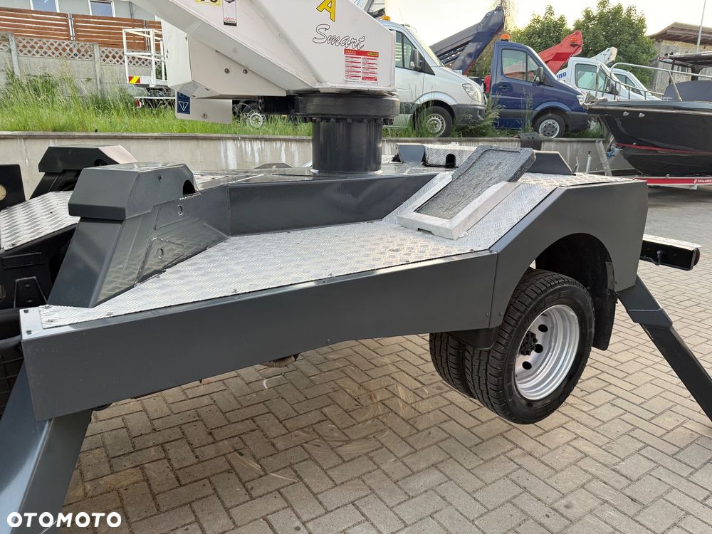 Nissan Podnośnik Koszowy Zwyżka Palfinger P200 20 metrów 10 w Bok UDT! Jak Wumag Ruthmann multitel Gsr - 14