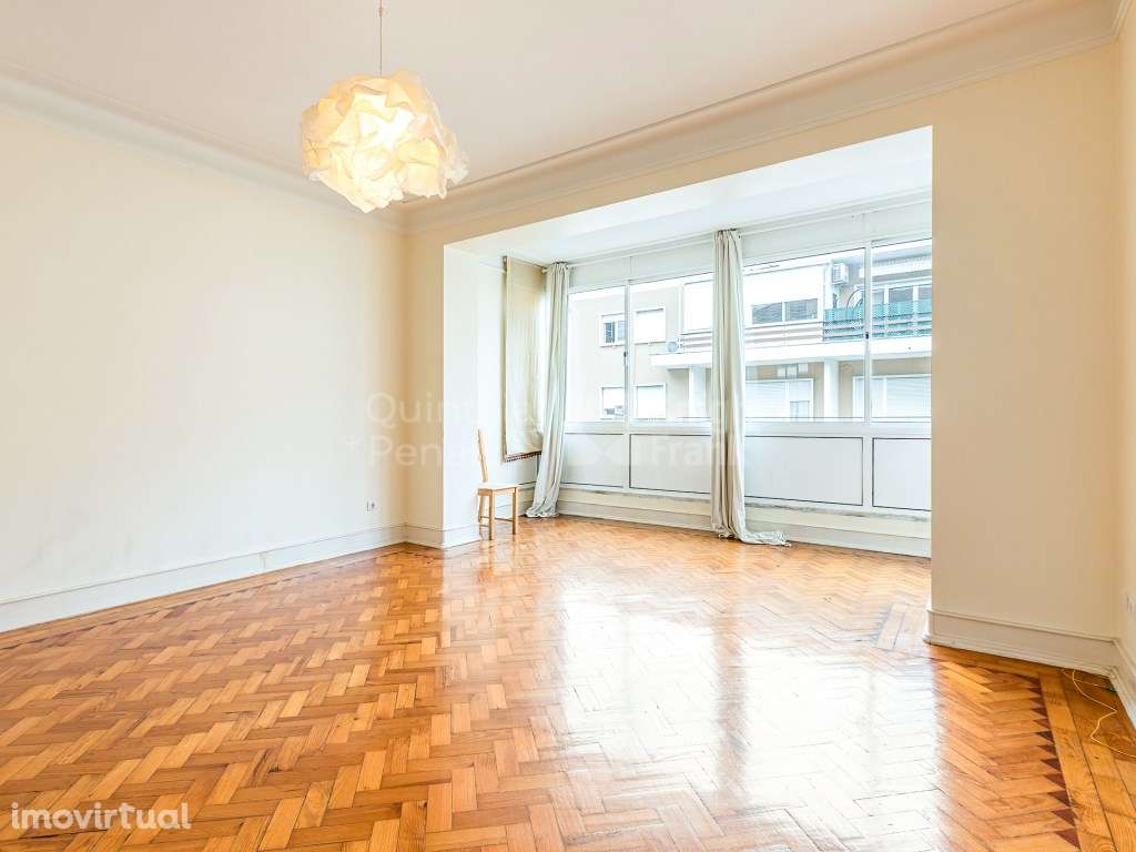 Apartamento T3 para arrendamento, sem móveis em Alvalade - Grande imagem: 3/25