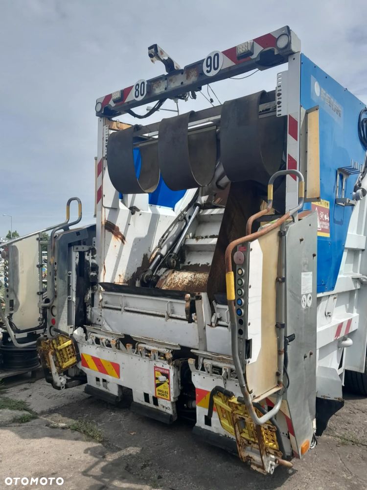 Zabudowa śmieciarki FAUN !! Typ SL5 TV !! - 2