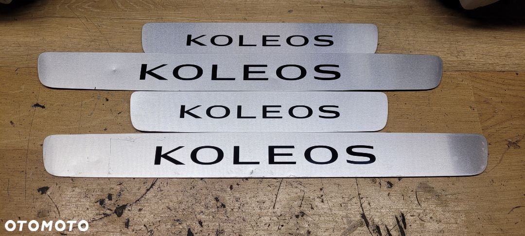 nakładki progowe listwy renault koleos II - 1