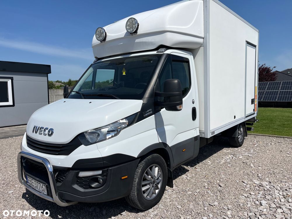 Iveco DAILY 35-210 * kontener * winda * SUPER STAN automat 3.0 2018rok - 1