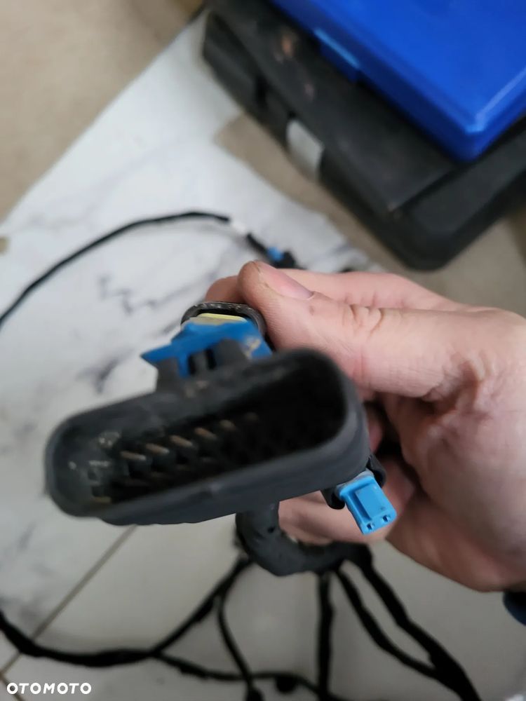 Wiazka instalacji Parktronikow w zderzak Przód GLC W253 253 PDC - 11
