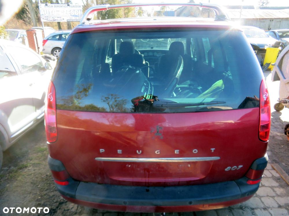 KLAPA BAGAŻNIKA TYLNA 807  KKQD  CZERWONY PROFOND PEUGEOT 2002-2014 - 1