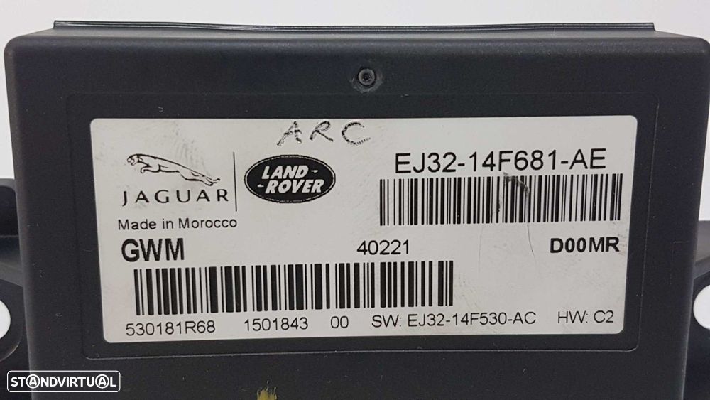 MÓDULO ELETRÓNICO LAND ROVER EVOQUE DYNAMIC - 3