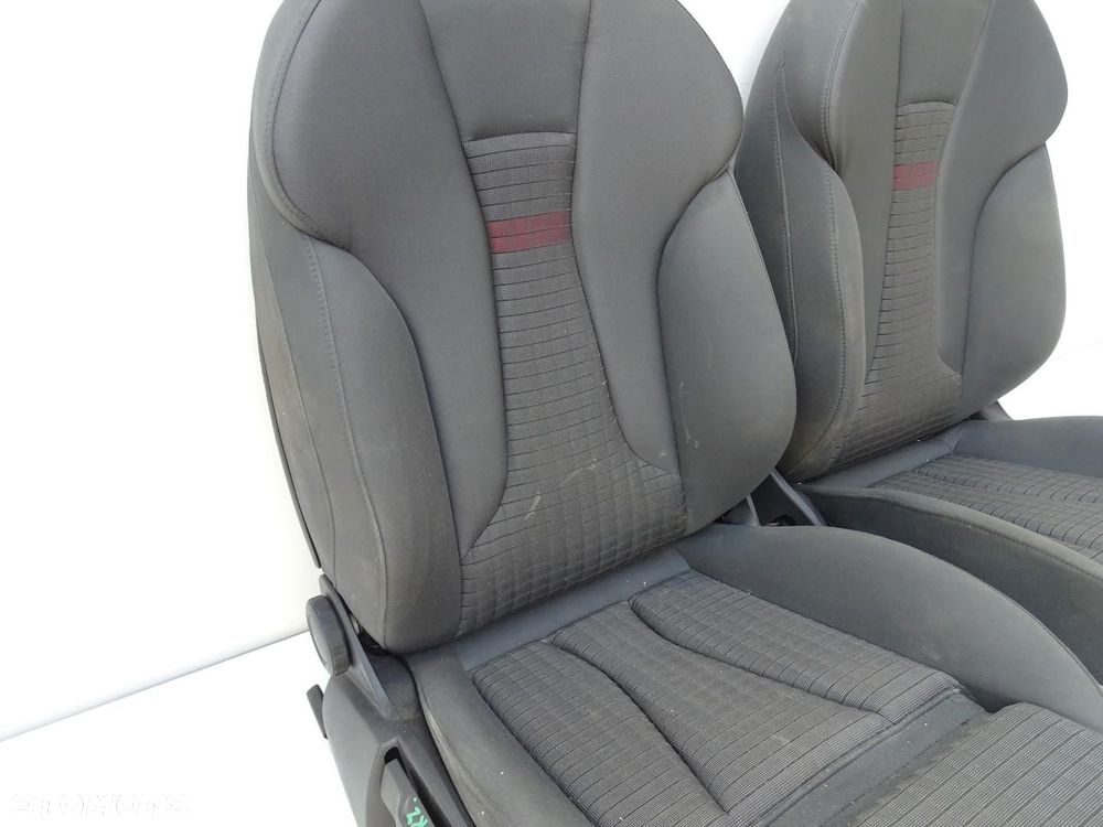 FOTEL LEWY PRZÓD KIEROWCY MATERIAŁ PODGRZEWANY AUDI A3 8V 5D SPORTBACK - 6