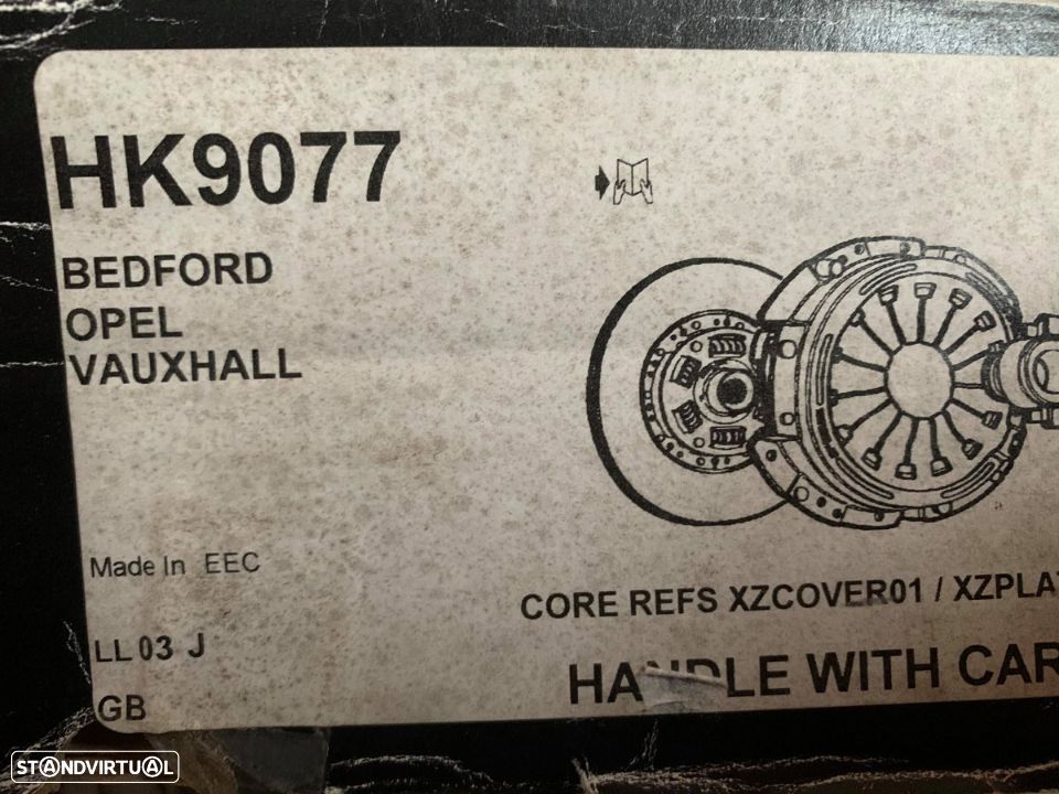 Kit embraiagem Opel Kadett e Ascona - 3