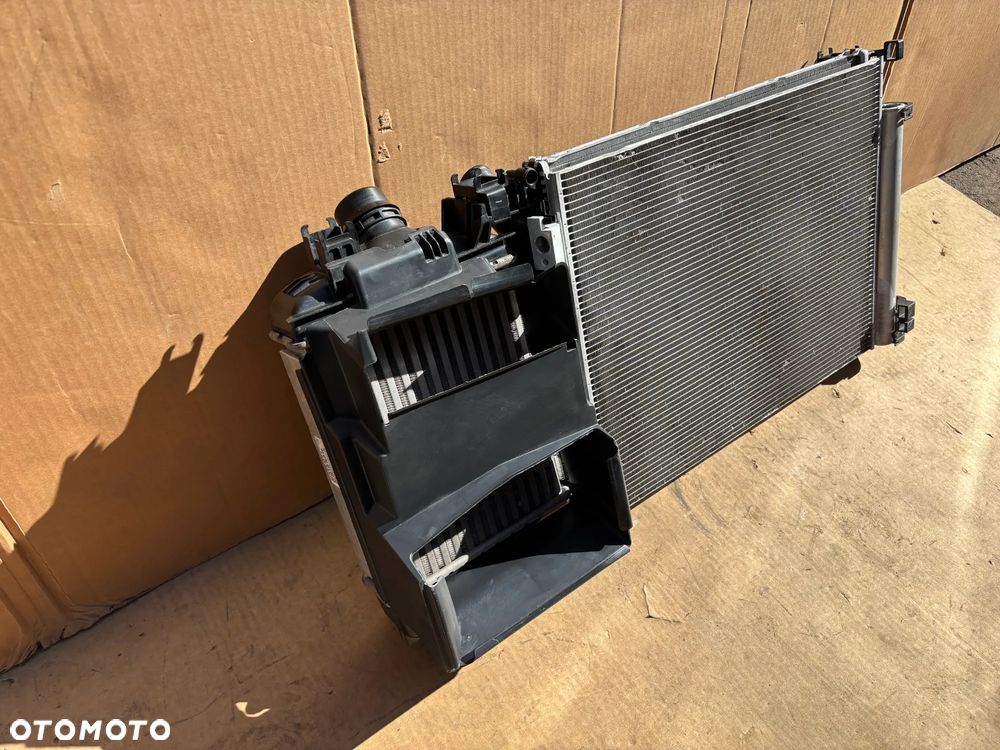 Dacia Sandero III Stepway Benzyna Komplet Chłodnic Chłodnica Wody Klimatyzacji Intercooler Powietrza Kierownica 214107347R 144961019R 165520647R - 2