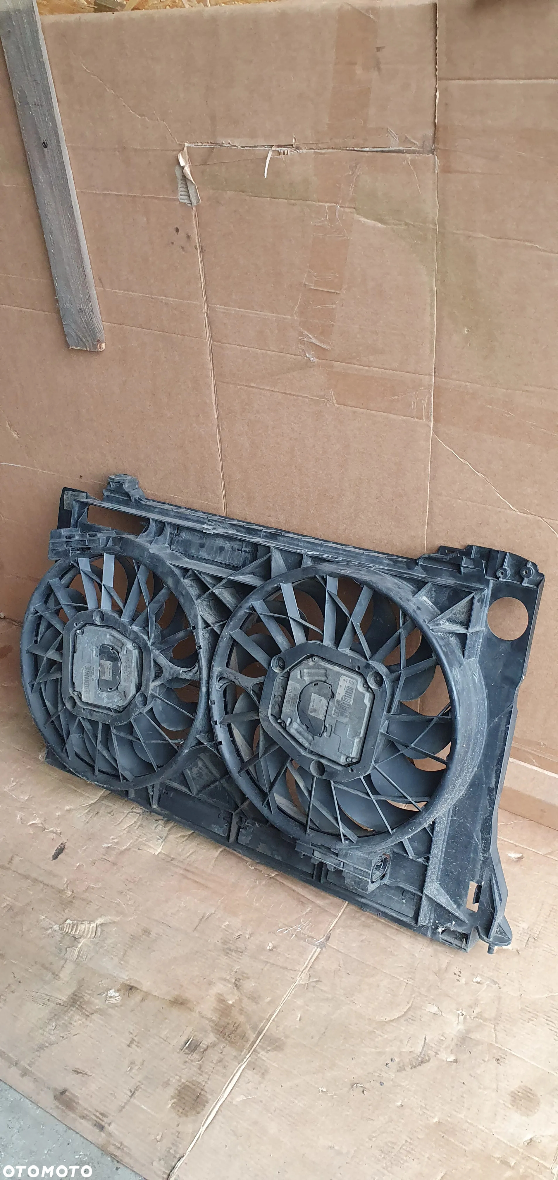 Wentylator chłodnicy wentylatory Audi A8 D3 4.2 TDI 4E0959455H 4E0910455 4E0121205B - 3