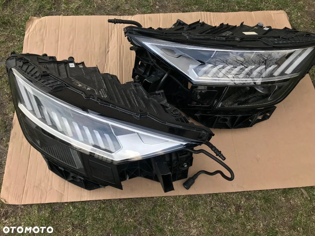 Audi Q8 lampa full led zderzak maska - 1