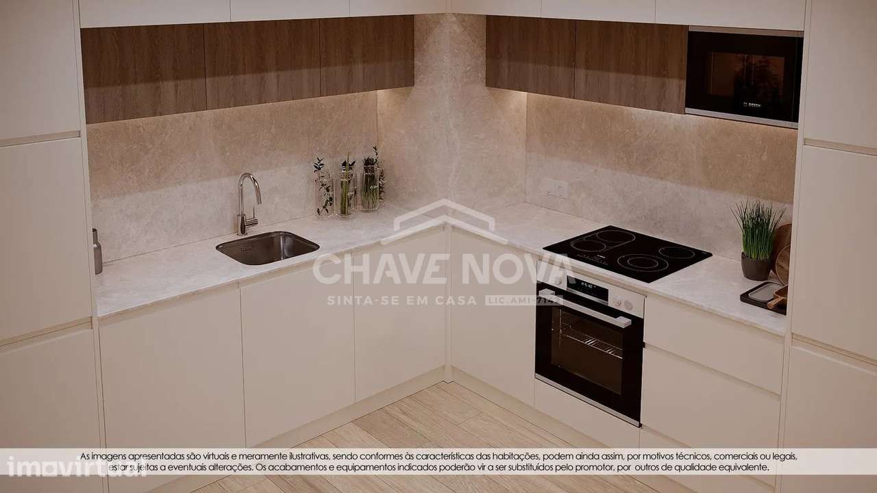 T1 NOVO -Empreendimento HUB 172 - Vila Nova de Gaia -SD/04683/MH - Grande imagem: 3/19