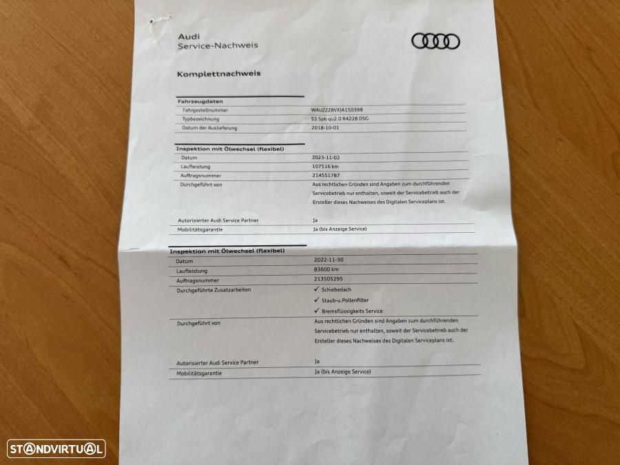 Audi S3 Sportback 2.0 TFSi quattro S tronic - 55