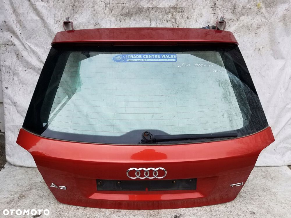 klapa bagażnika tył audi a3 8p lift 3 drzwi kod ly3m