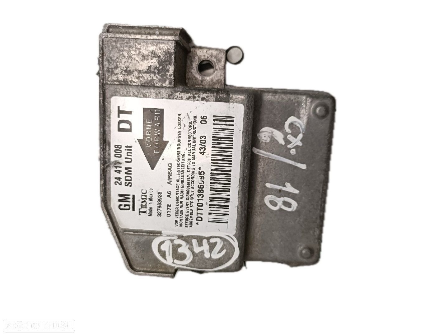 Centralina Airbags Opel Astra H (A04) - 1