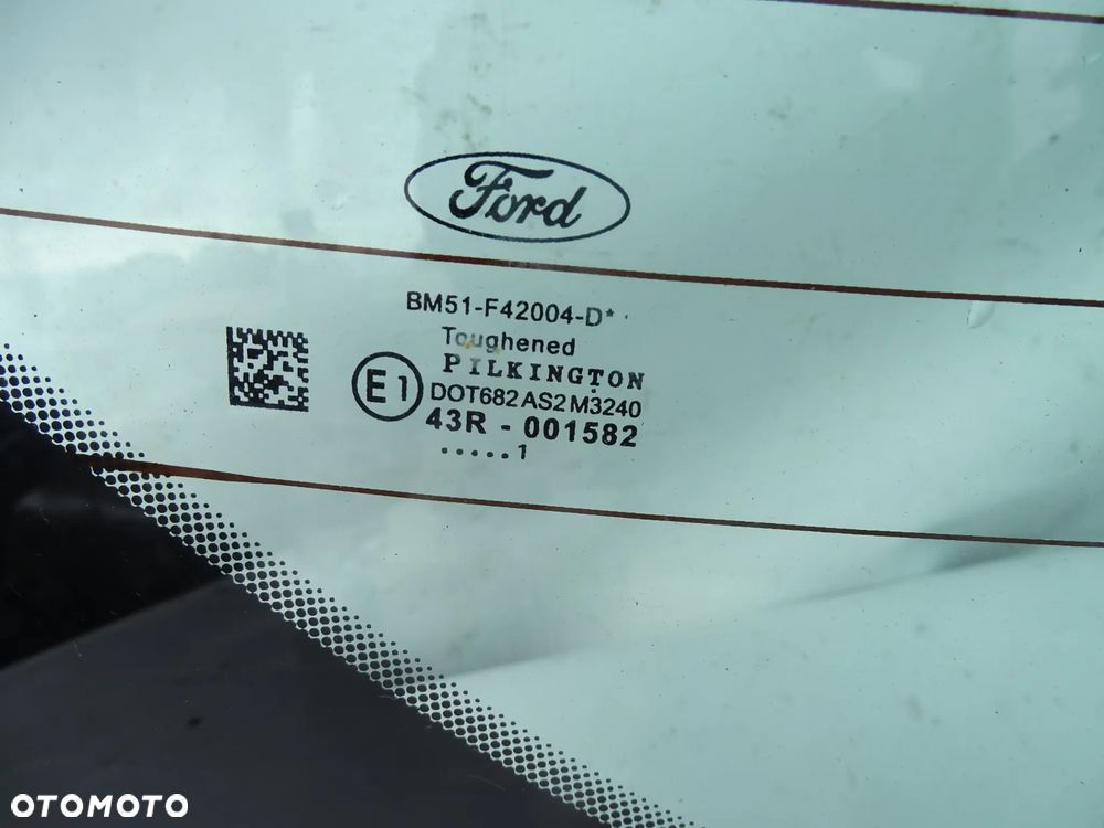 SZYBA TYŁ TYLNA FORD FOCUS III MK3 SEDAN F-VAT - 2