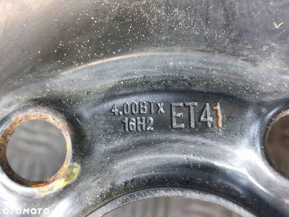 DOJAZDÓWKA 5X110 4Jx16 ET41 FI65,1 125/85R16 2004R PIRELLI SAAB 9-3 II - 6
