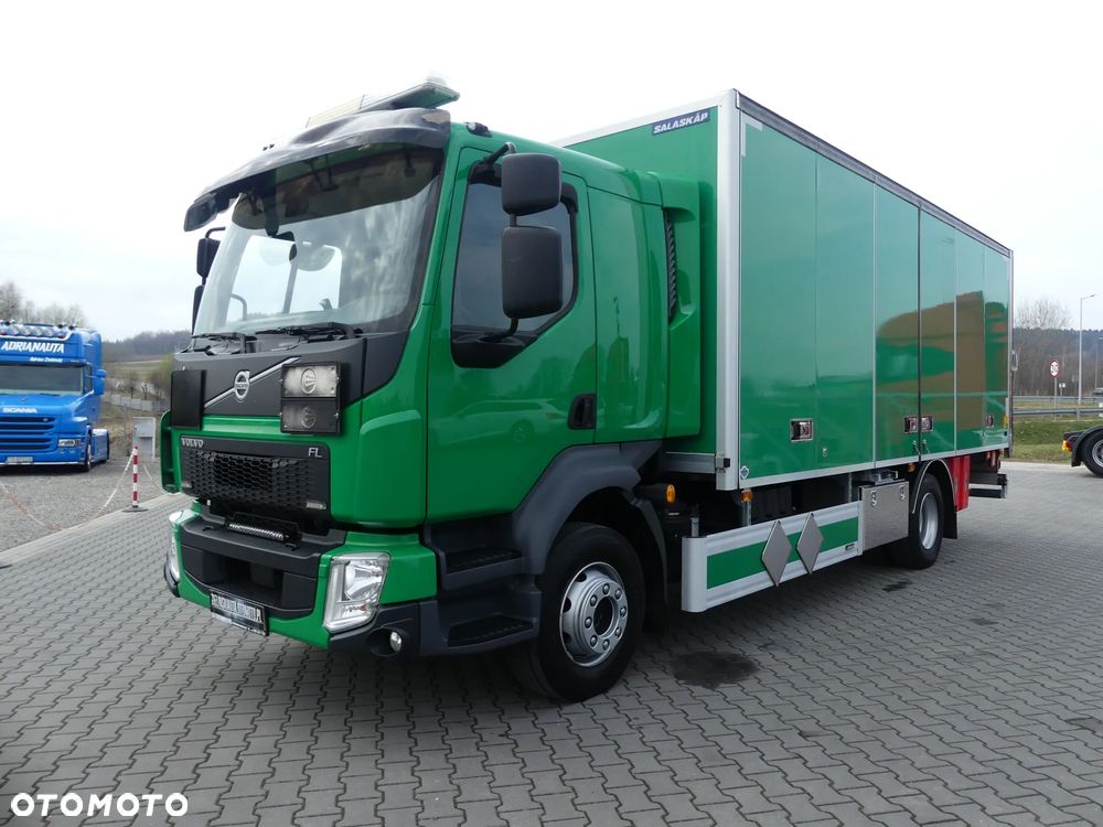 Volvo FL 16.250 / EURO 6 / KONTENER + WINDA / OTWIERANY BOK / - 27