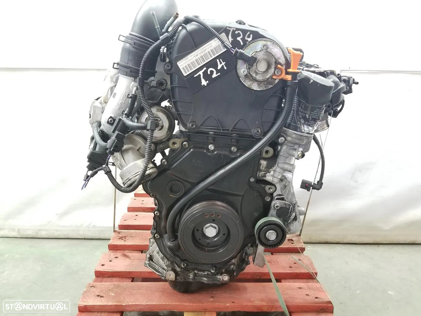 Motor CBF VOLKSWAGEN 2.0L 197 CV - 2