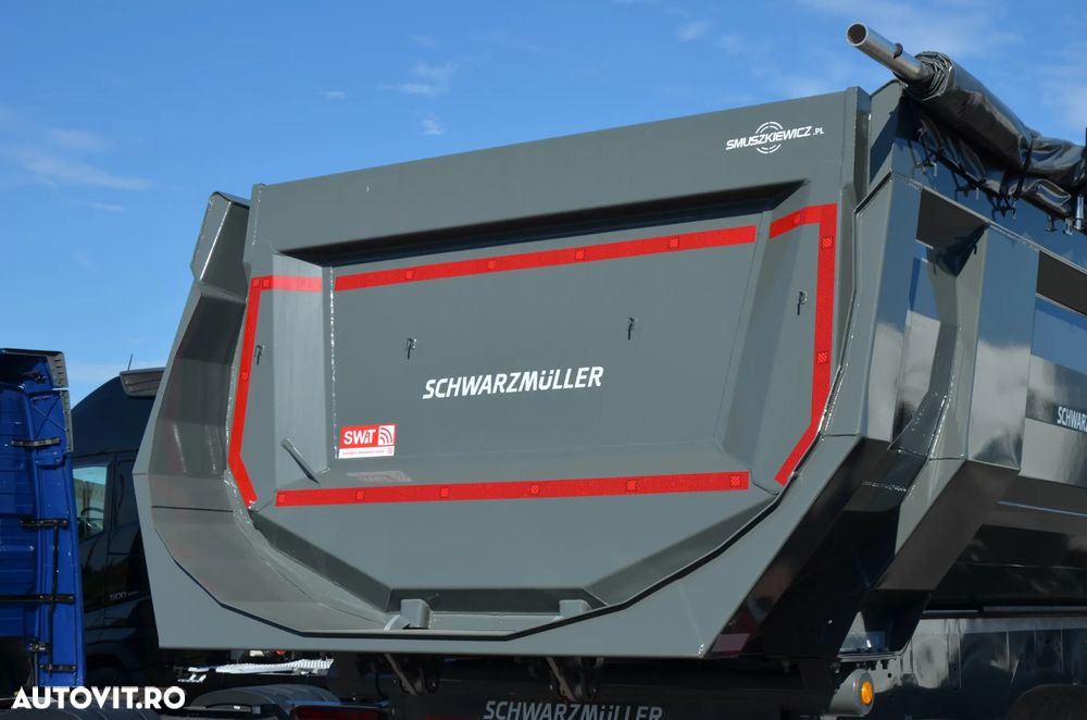 Schwarzmuller NOWA WYWROTKA 24 m3 / HARDOX / SAF / OŚ POD. / BINOTTO / LED - 11