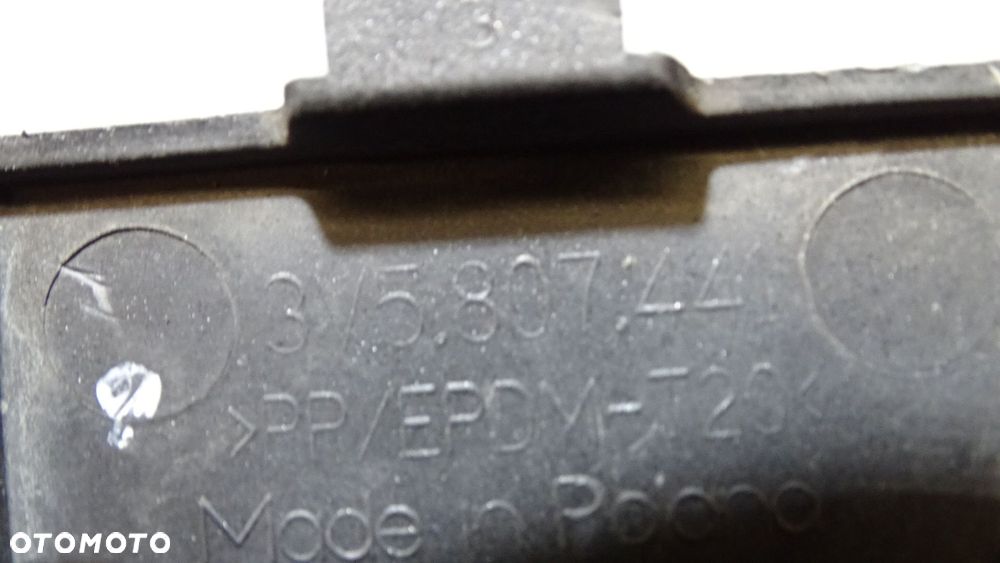 ZAŚLEPKA ZDERZAKA TYŁ SKODA SUPERB III    3V5807441 - 2