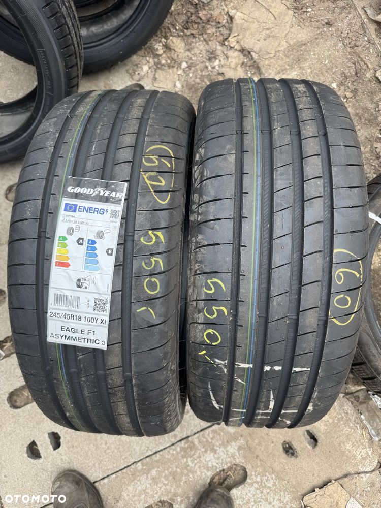 Nowe opony letnie 245/45/18 Goodyear 2 sztuki 2024r